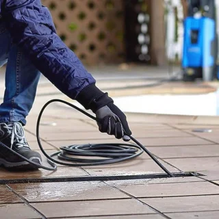 Slang 15 m voor leidingreiniging