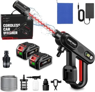 SnelShoppen accu hogedrukreiniger 80 bar