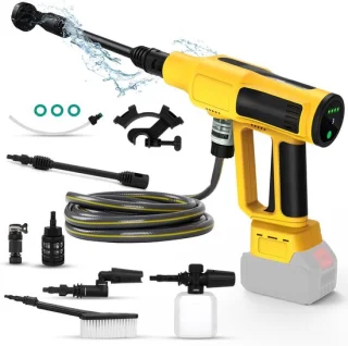 SnelShoppen draadloze accu hogedrukreiniger 700 PSI