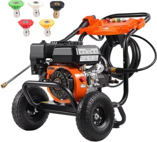 SnelShoppen gasaangedreven hogedrukreiniger 3500 PSI 10L/min