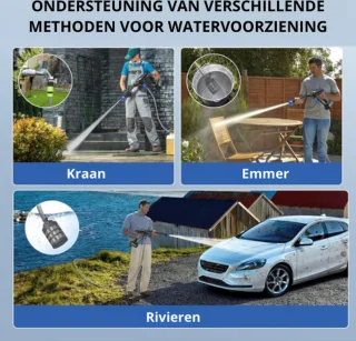 TADES® Draadloze Hogedrukreiniger