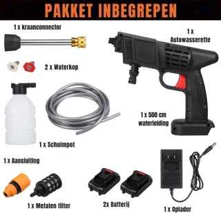 Thuys Hogedrukreiniger Auto Zwart
