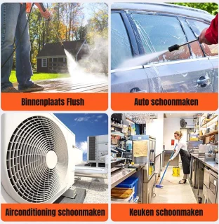 Thuys Hogedrukreiniger Auto Zwart