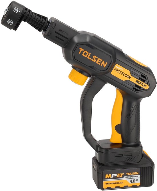 Tolsen Hogedrukreiniger Accu 20V 4.0 Ah Kit review