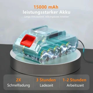 Traumheim Accu Hogedrukreiniger Set Draadloos 2x Accu