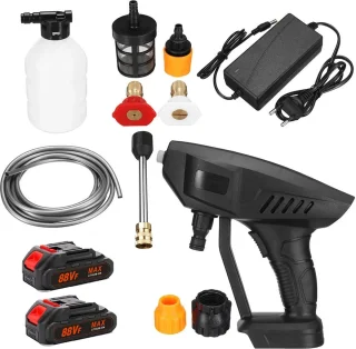 Traumheim Hogedrukreiniger 88V 400W met 2 Batterijen en 5 m Slang