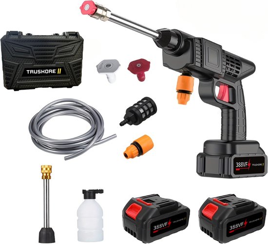 Truskore Hogedrukreiniger met 2 Batterijen review