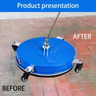 Universeel Surface Cleaner 46 cm - RVS opzetstuk voor hogedrukreiniger