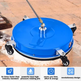 Universeel Surface Cleaner 46 cm - RVS opzetstuk voor hogedrukreiniger