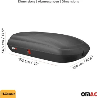 Universele Dakkoffer 320 L