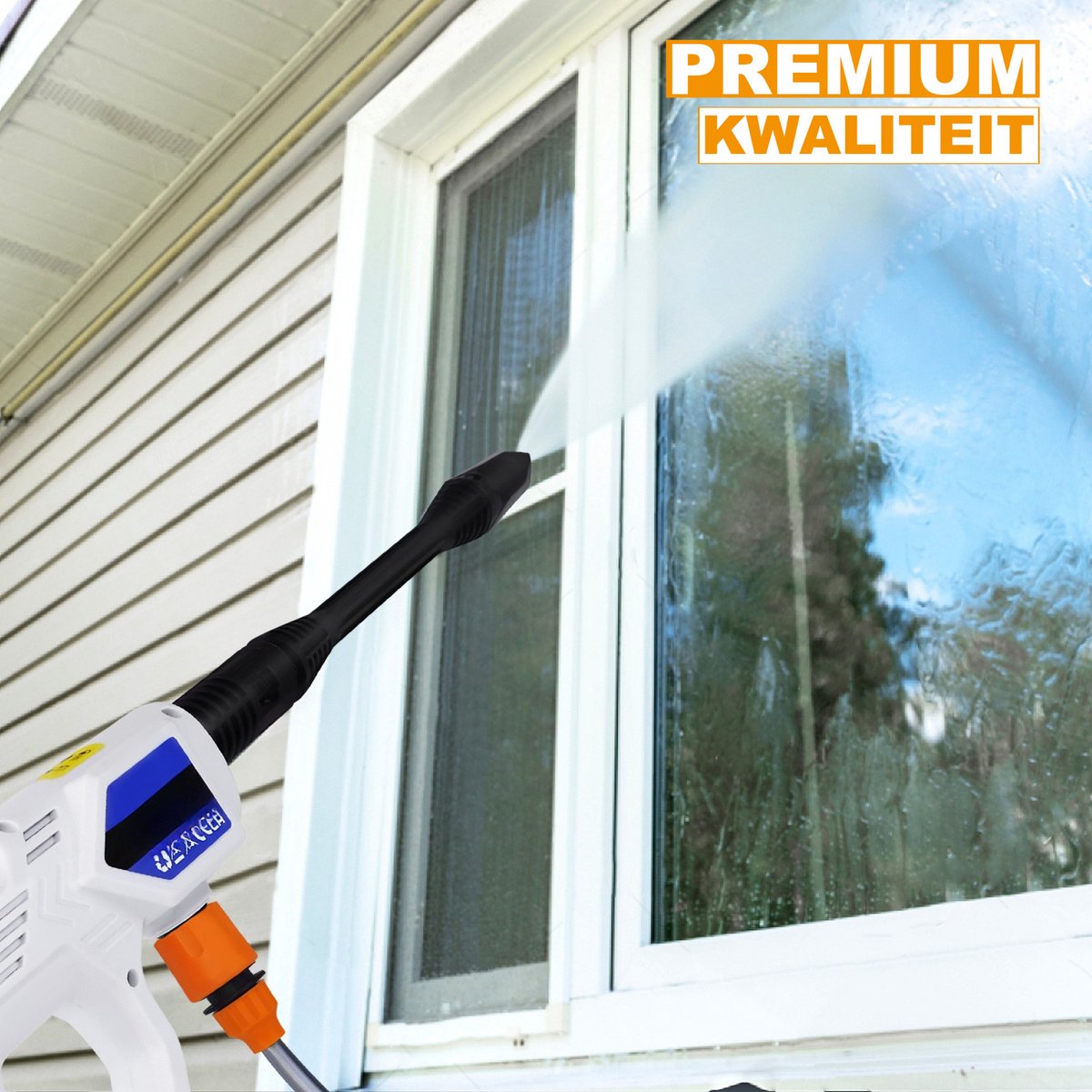 Wat vinden we goed aan de Velar Draadloze Power Washer - Hogedrukreiniger Kit