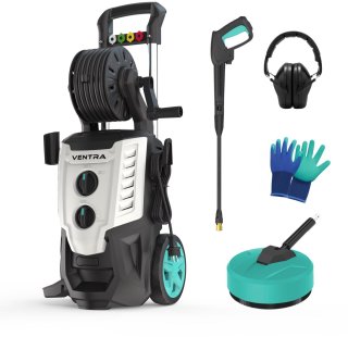 De VENTRA® Elektrische hogedrukreiniger in één oogopslag