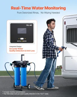 VEVOR Spotless Deionized Water System — deionisator voor autowasstraat