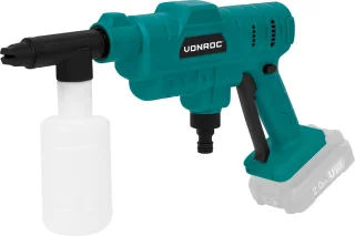 VONROC Accu drukreiniger 20V zonder accu en lader