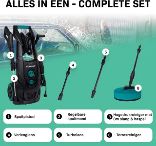 VONROC PRO Hogedrukreiniger V25-2