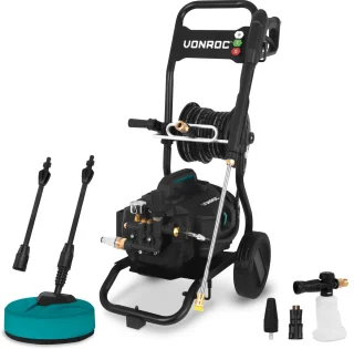 De VONROC PRO V25-3 Hogedrukreiniger in één oogopslag