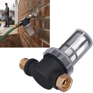 Voorfilter waterfilter voor hogedrukreiniger, 3/4 inch binnendraad