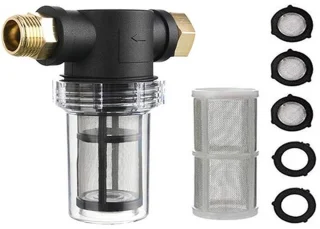 Voorfilter waterfilter voor hogedrukreiniger, 3/4 inch binnendraad