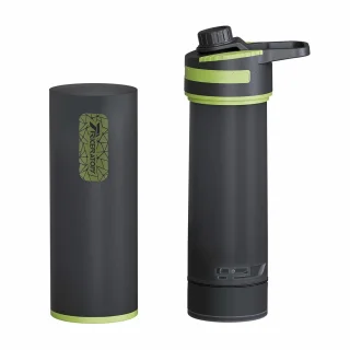 Waterfilter survival - donkergrijs - 800 ml