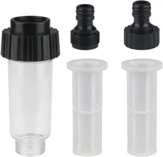 Waterfilterset voor hogedrukreiniger, pomp en camper
