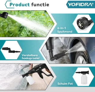 Yofidra Accu Hogedrukreiniger