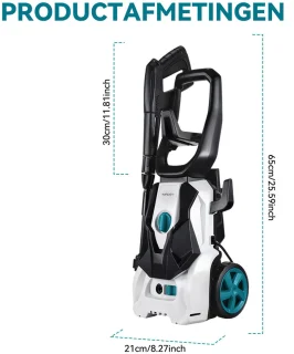 Yofidra Elektrische Hogedrukreiniger 2500W