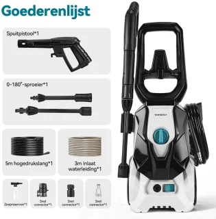 Yofidra Elektrische Hogedrukreiniger 2500W