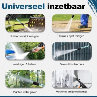 Zentex Hogedrukreiniger Draadloos Deluxe