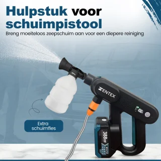 Zentex Hogedrukreiniger Draadloos Deluxe