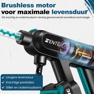 Zentex Hogedrukreiniger Draadloos Deluxe