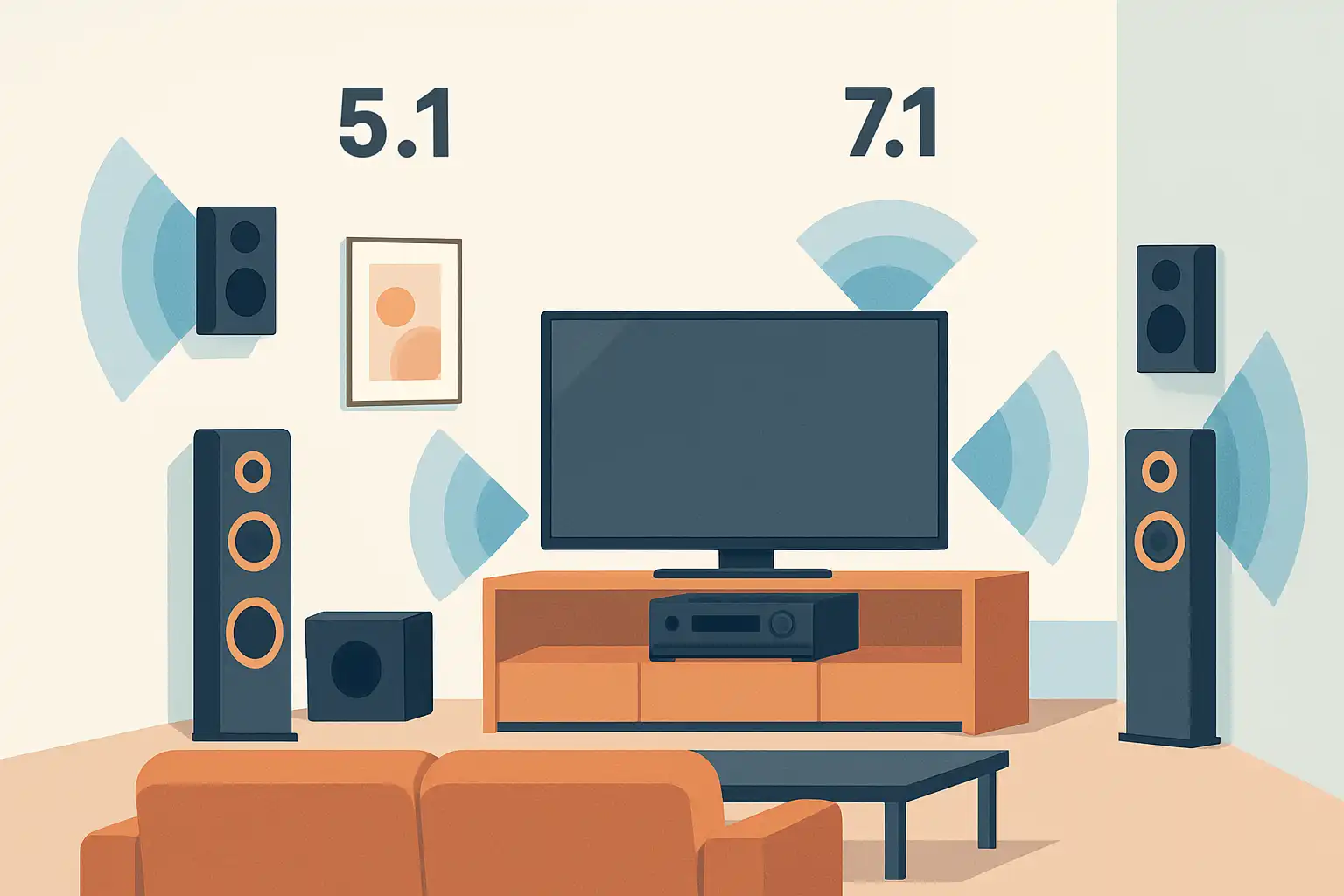 5.1 of 7.1 surround: zo kies je de opstelling die écht bij jouw woonkamer past