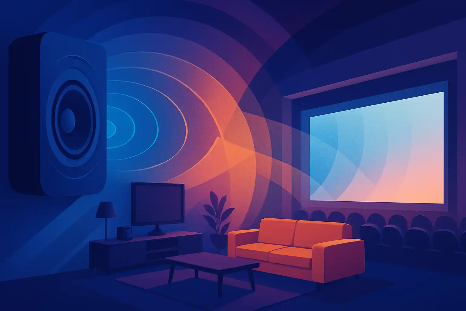 Hoe beamforming-speakers open‑plan woonkamers in echte bioscopen veranderen