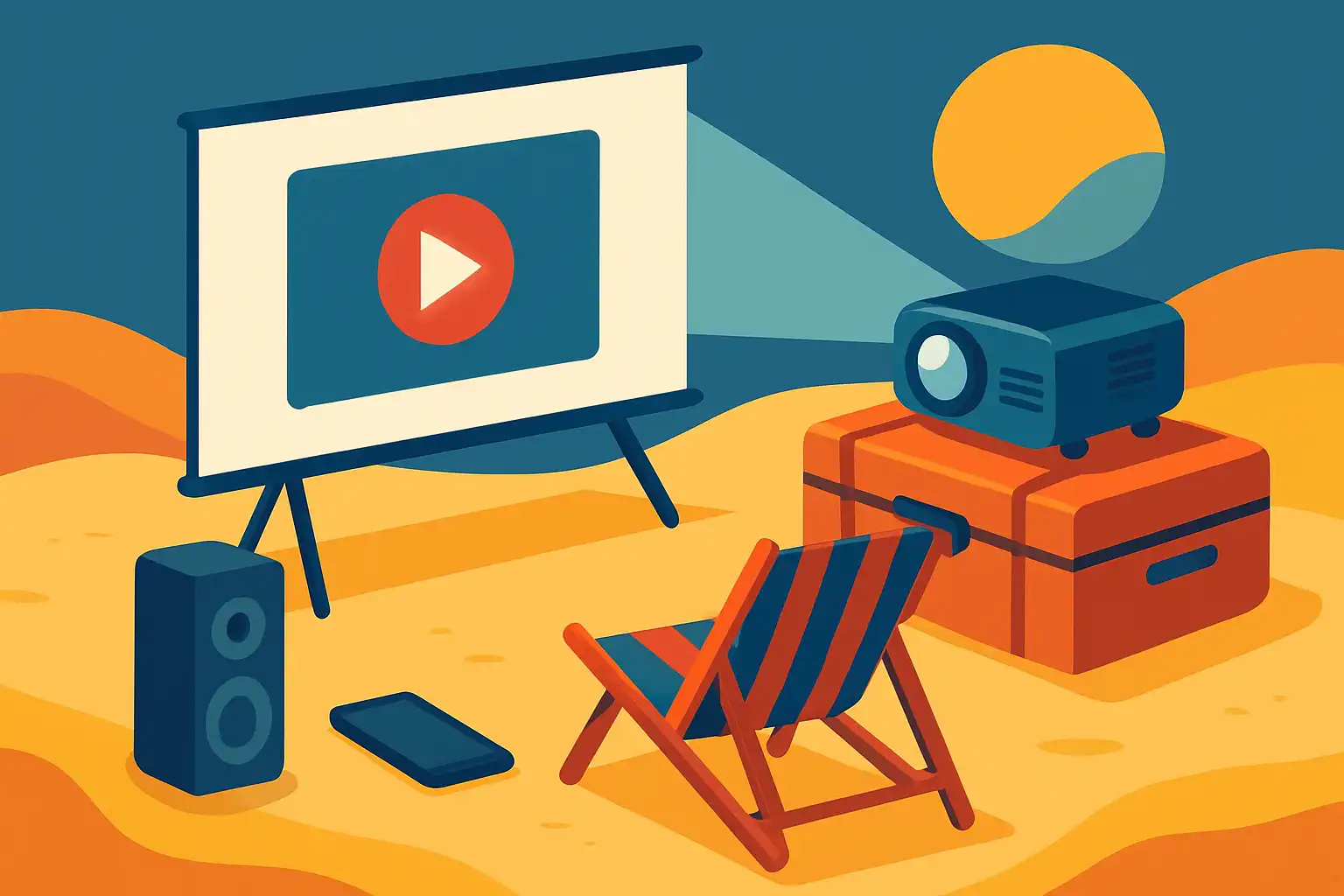 Neem je bioscoop mee op vakantie: zo bouw je een draagbare mini home cinema