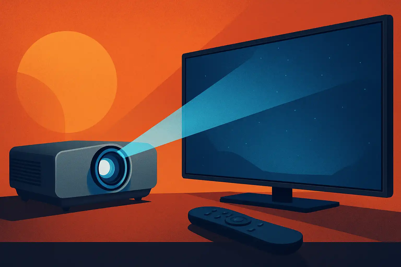 Projector of tv? zo kies je de ideale beeldbron voor jouw home cinema