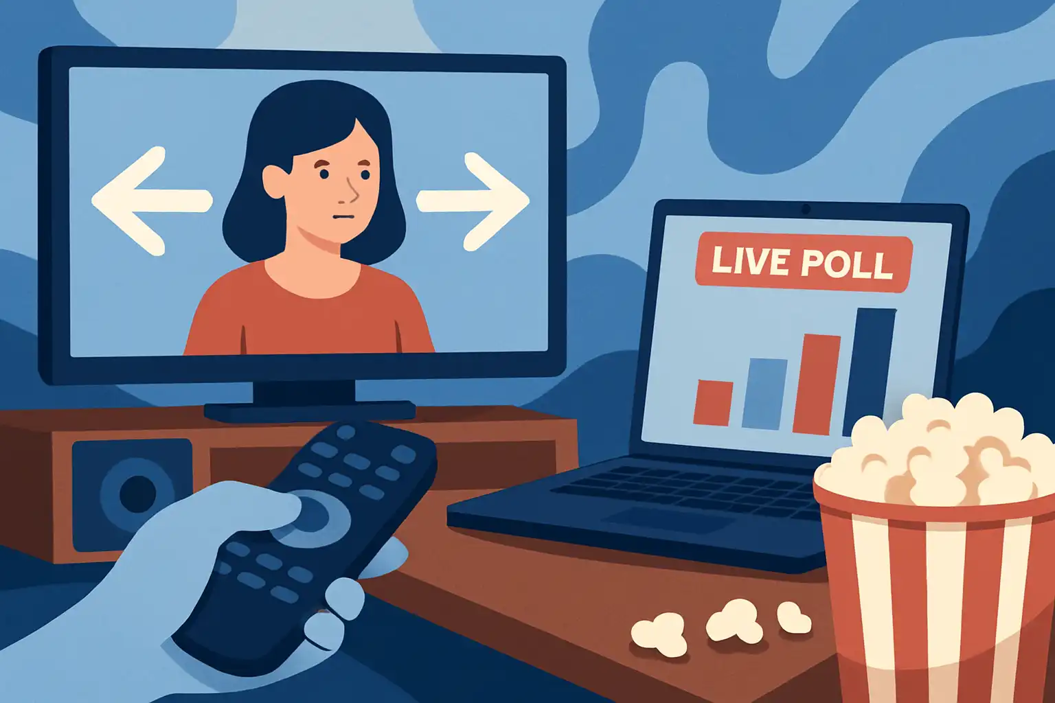 Zo organiseer je interactieve filmavonden: kies‑je‑eigen‑pad, live polls en bioscoopplezier thuis