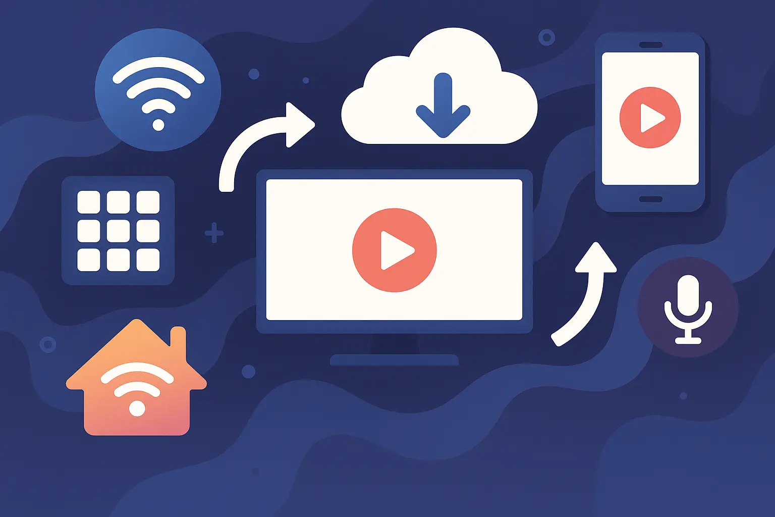 Smart functies en streaming in home cinema sets