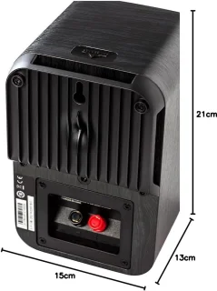 Surround Speakers voor Thuisbioscoop met Hoge Resolutie - Set van 2