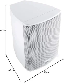 Thuisbioscoopsysteem met Hoogwaardige Geluidskwaliteit (100/120 W), Wit