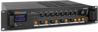 100V Bluetooth omroepinstallatie voor sportvelden, fabriekshallen, bruggen / sluizen, etc. - 200W - 4 zones per zone in volume regelbaar