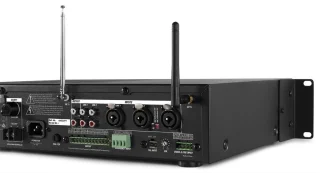 100V Bluetooth omroepinstallatie voor sportvelden, fabriekshallen, bruggen / sluizen, etc. - 200W - 4 zones per zone in volume regelbaar