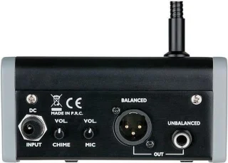 100V Bluetooth omroepinstallatie voor sportvelden, fabriekshallen, bruggen / sluizen, etc. - 200W - 4 zones per zone in volume regelbaar