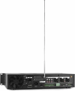 100V Bluetooth omroepinstallatie voor sportvelden, fabriekshallen, bruggen / sluizen, etc. - 200W - 4 zones per zone in volume regelbaar