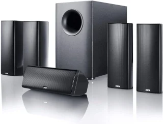 Home cinema-systeem zwart
