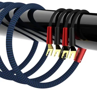 Hoge Kwaliteit Luidsprekerkabel 2,5 m 13 AWG met Vergulde Verbinding voor Thuisbioscoop en Hifi-systeem