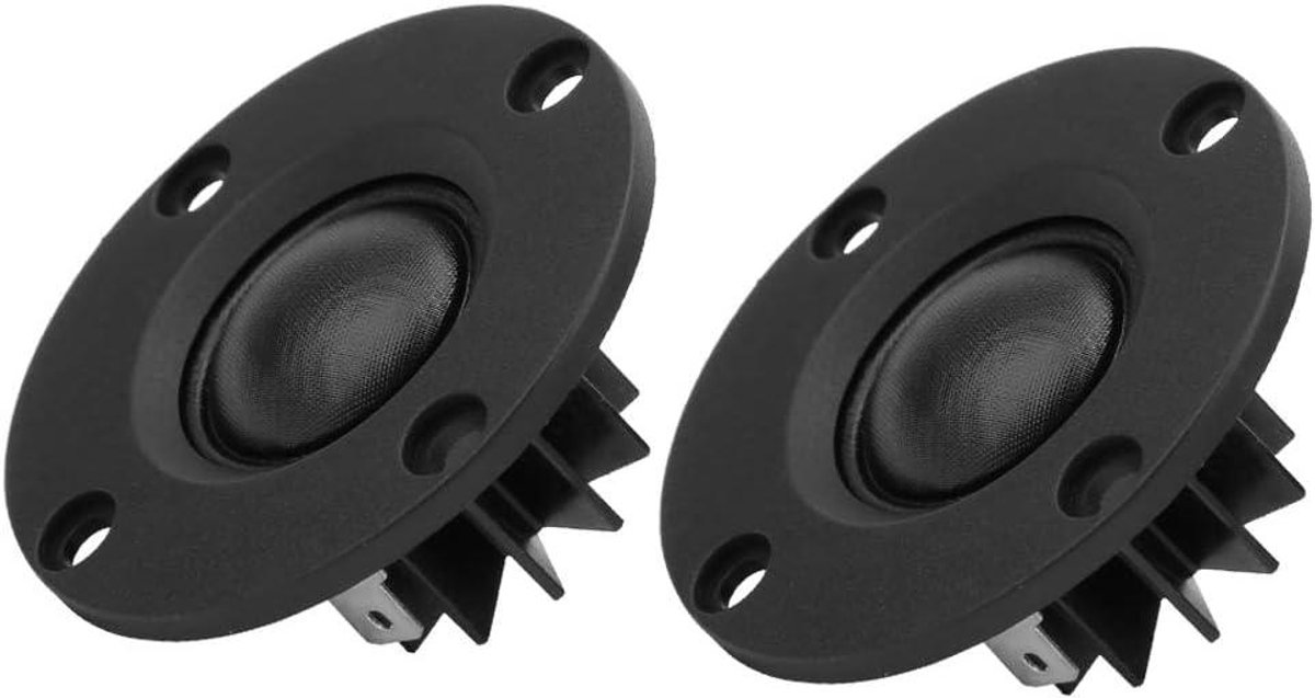 2-pack 2 Inch HiFi Hoorn Tweeter 6Ω 30W