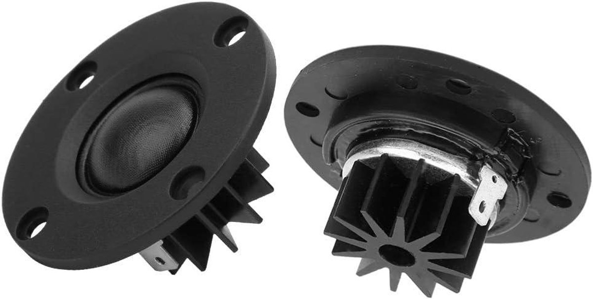 2-pack 2 Inch HiFi Hoorn Tweeter 6Ω 30W
