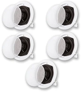 5-delige inbouw speakerset voor home theater