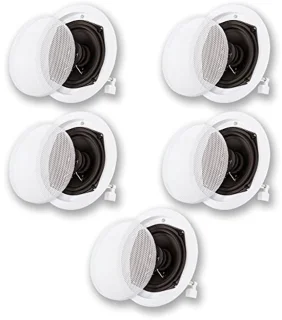 5-delige inbouw speakerset voor home theater