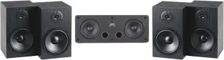 5.0 Satellite Surround Speaker Set - Hi‑Fi Speakers, Black