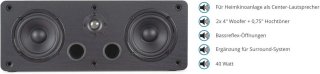 Wat vinden we goed aan de 5.0 Satellite Surround Speaker Set - Hi‑Fi Speakers, Black